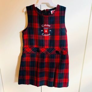 Creme de la Creme Plaid Jumper